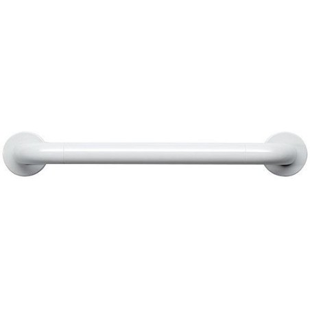 Hewi porte-serviette fixe +rosace 477 80CM coloris blanc