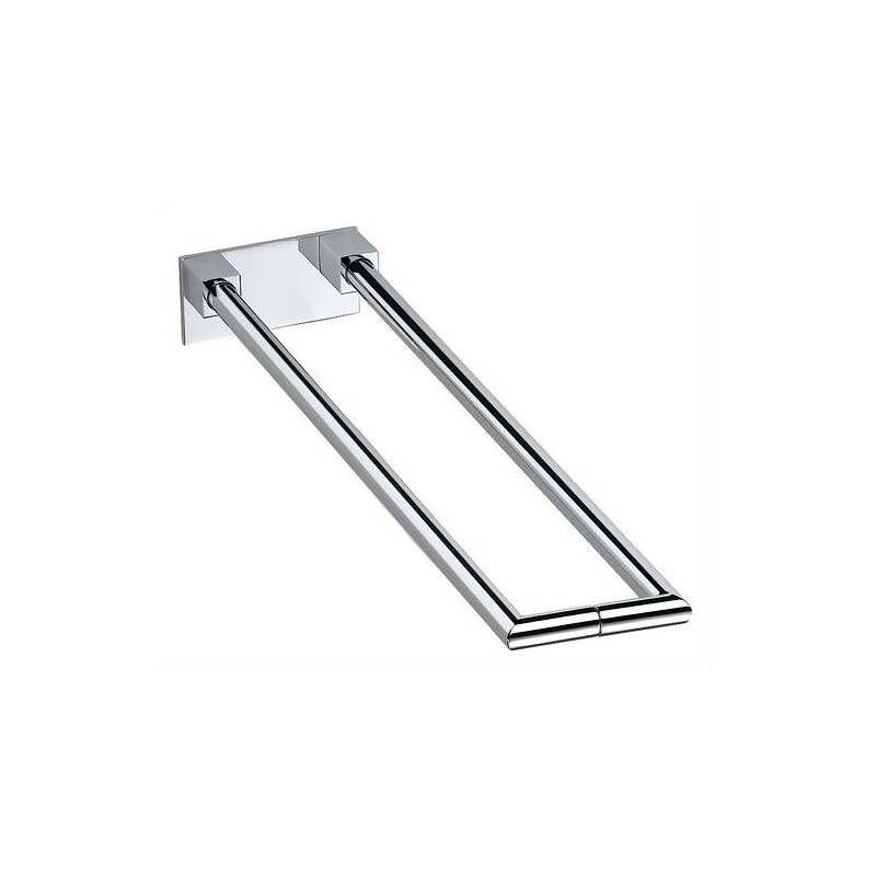 Pomdo porte-serviette double METRIC 40CM coloris chrome