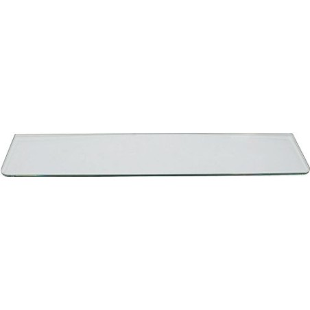 Tablette verre 500x120x5mm claire