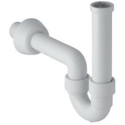 Geberit siphon tubulaire PP 5/4"-40 mm coloris blanc