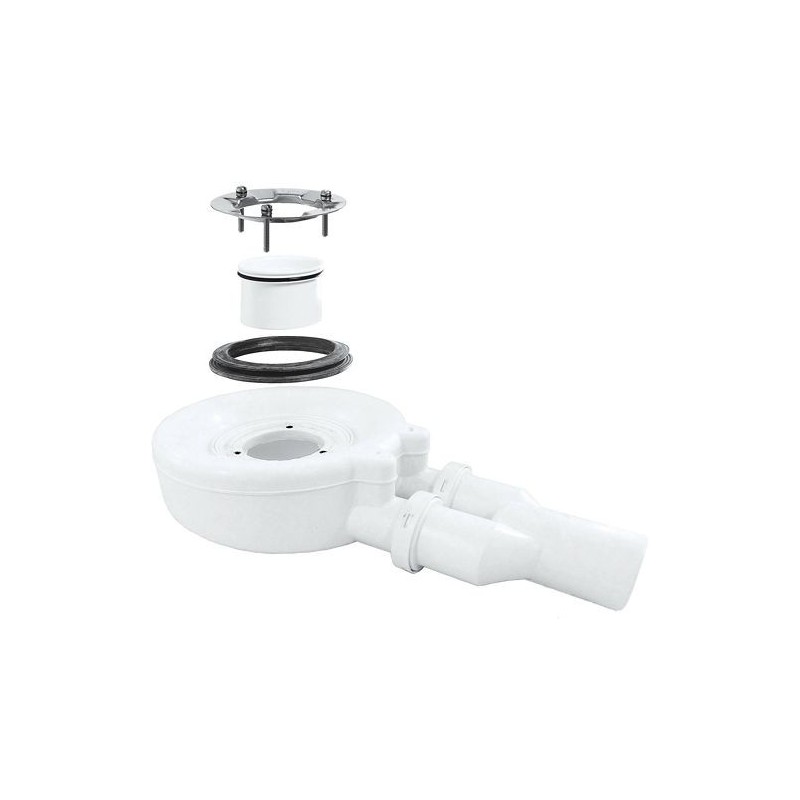 Bette siphon douche bettefloor 0,85L/s coloris chrome