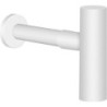 Nobili siphon design  5/4" rond coloris blanc mat