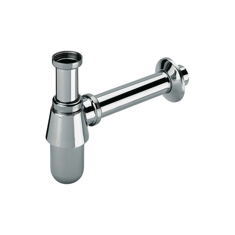 Viega siphon bouteille pour lavabo sans crepine 6/4"coloris chrome