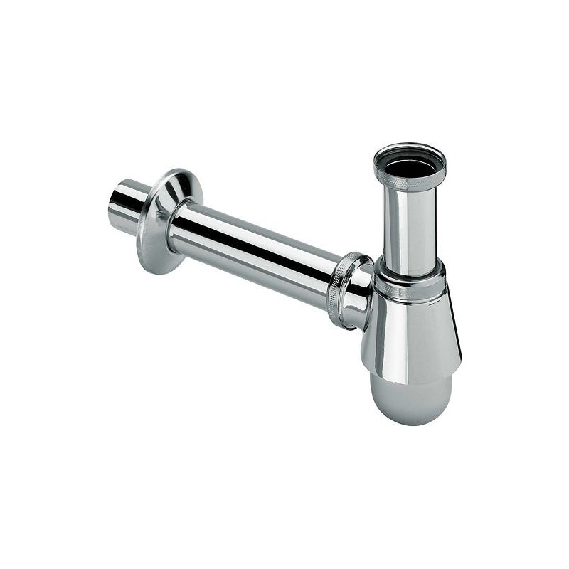 Viega siphon bouteille pour bidet sans crepine  5/4" coloris chrome