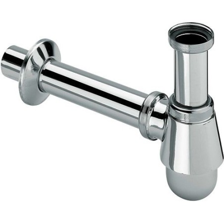 Viega siphon bouteille pour bidet sans crepine  5/4" coloris chrome