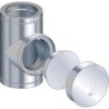 Poujoulat THERM-inox T avec trappe de visite double paroi 80mm