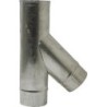 Ubbink T aluminium 45GR. 100mm