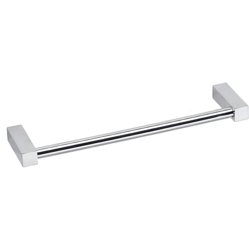 Pomdor porte-serviette fixe METRIC 30 cm coloris chrome