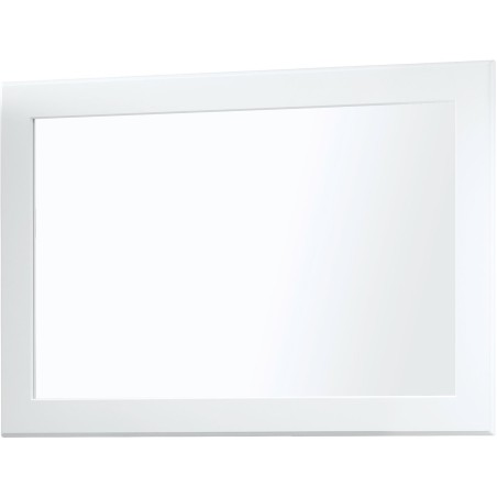 Miroir Charme 90 cm couleur blanc