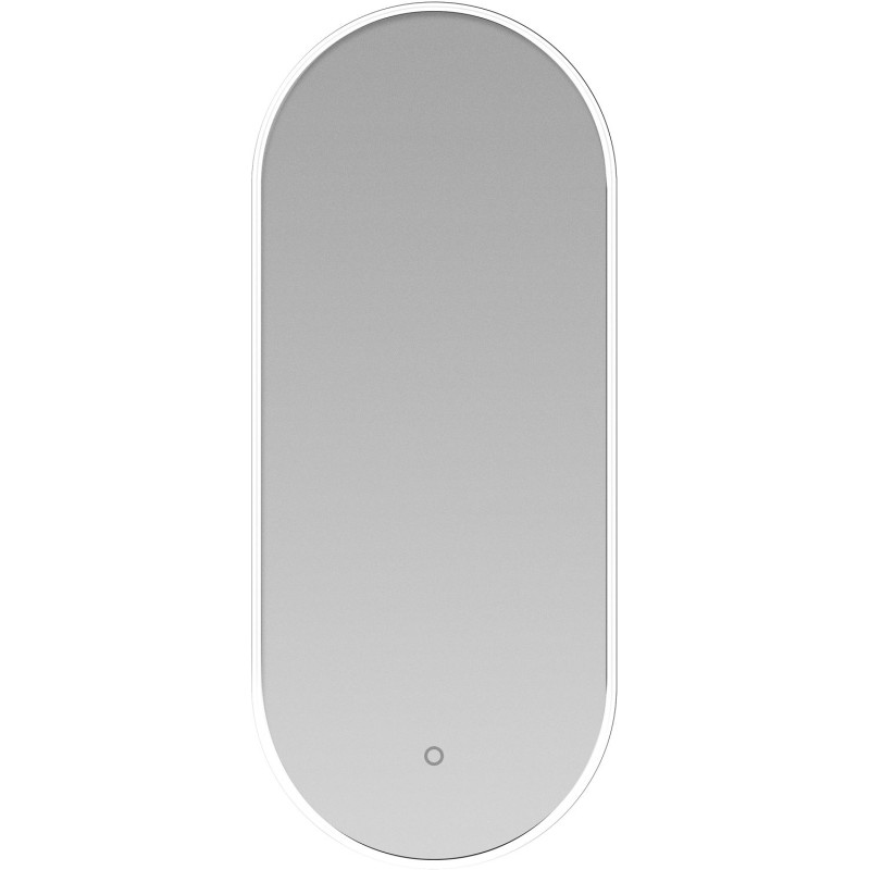 Miroir oval 90X38 cm LED 4000 K couleur blanc