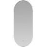 Miroir oval 90X38 cm LED 4000 K couleur blanc