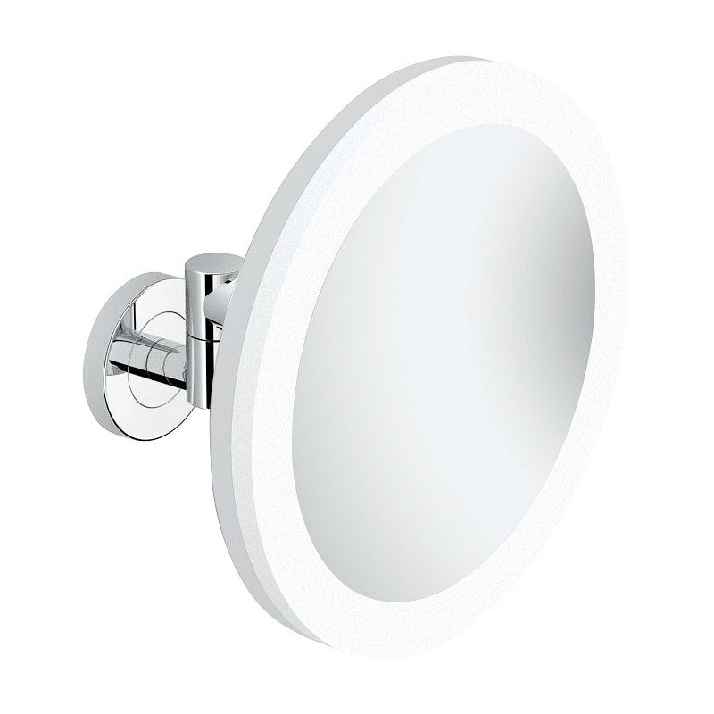 Miroir crossissant + éclairage LED hold